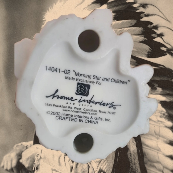 Vintage Home Interiors 2002 Morning Star and Children - Picture 2 of 3